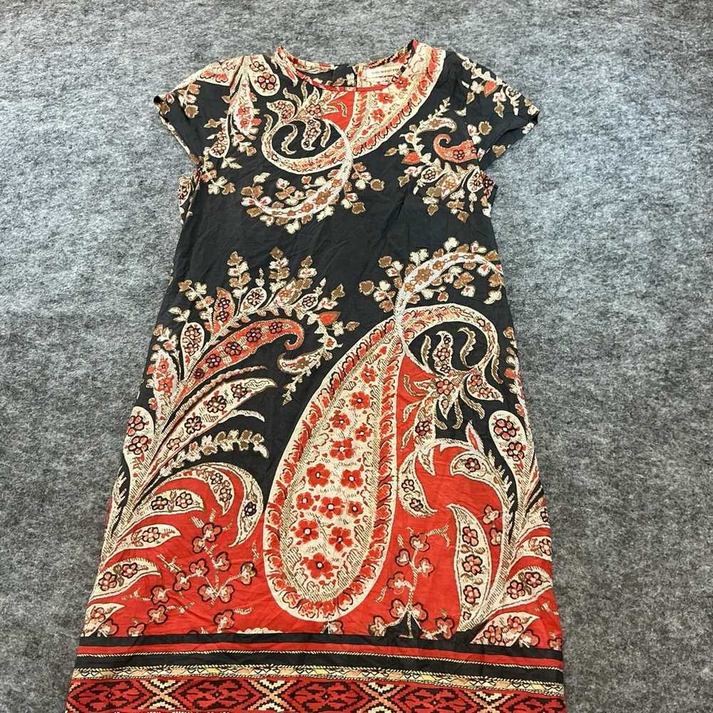 Isabel Marant Etoile Paisley Back Zip Up Full Length Floral Patterned Top - Picture 1 of 4
